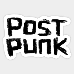 Indierock Post Punk Rock Music Sticker